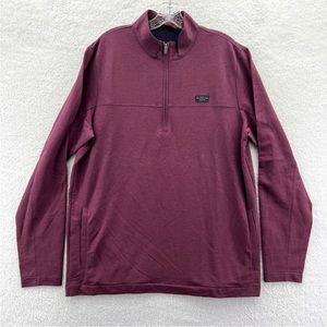 Travis Mathew Men’s size Large golf quarter zip pullover with pockets Brand New